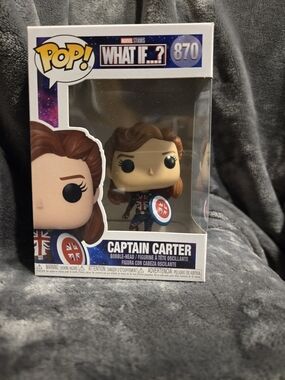 Funko Pop! Marvel What If? Captain Carter #870 Vinyl Figure